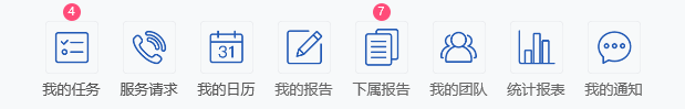常用功能快速入口 售后服務管理系統